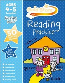 Gold Stars Reading Practice Ages 4-5