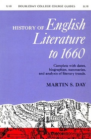 History of English Literature to 1660