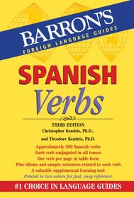 Spanish Verbs (Barron's Verb Series)