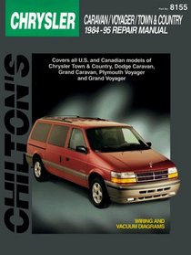 Dodge Caravan, Voyager, and Town  Country, 1984-95 (Chilton's Total Car Care Repair Manual)