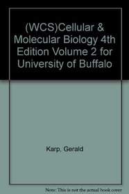 (WCS)Cellular & Molecular Biology 4th Edition Volume 2 for University of Buffalo