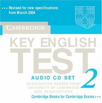 Cambridge Key English Test 2 Audio CD Set (2 CDs): Examination Papers from the University of Cambridge ESOL Examinations (KET Practice Tests)