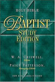 Holy Bible - Baptist Study Edition Celebrate Your Heritage