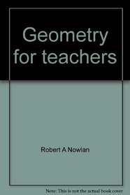 Geometry for teachers