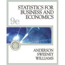 Statistics for Business and Economics- W/CD + Tutor