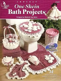 One Skein Bathroom Projects (crochet)