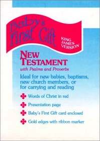 KJV Baby's First Gift New Testament