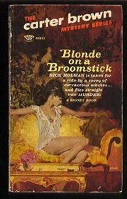 Blonde on a Broomstick