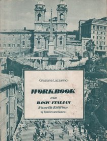 Workbook for Basic Italian, fourth edition, by Speroni and Golino