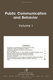 Public Communication and Behavior (Public Communication & Behavior)