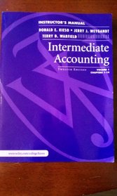 Intermediate Accounting: Instructor's Manual (Volume 1: Chapters 1-14)