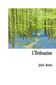 L'Ordination (French Edition)