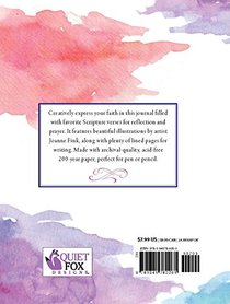 The Beloved Word: A Scripture Journal (Quiet Fox Designs) Faith-Based Lined Journaling Pages with Bible Verses, Illustrations, and Beautiful Bursts of Color from Talented Artist Joanne Fink