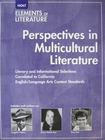 Elements of Literature:  Perspectives in Multicultural Literature