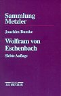 Wolfram von Eschenbach (Sammlung Metzler) (German Edition)