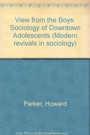 View from the Boys: A Sociology of Down-Town Adolescents (Modern Revivals in Sociology)