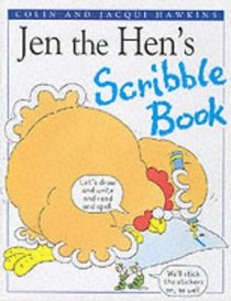 Jen the Hen Scribble Book
