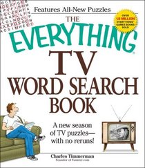 The Everything TV Word Search Book: A new season of TV puzzles - with no reruns! (Everything Series)