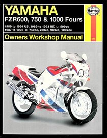 Yamaha Fzr600, 750 & 1000 Owners Workshop Manual (Haynes Repair Manuals)