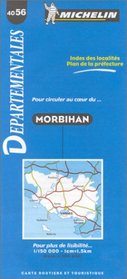 Michelin France Morbihan #4056 (Michelin Departmental Maps)