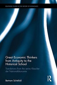 Contributions to the History of Economic Thought (Routledge Studies in the History of Economics)