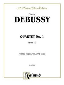String Quartet, Op. 10 (Kalmus Edition)