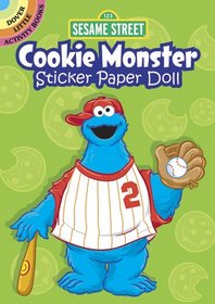 Sesame Street Cookie Monster Sticker Paper Doll (English and English Edition)