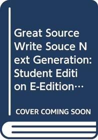 Great Source Write Souce Next Generation: Student Edition E-Edition DVD Grade 4 (Write Source Generation III)