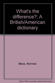 What's the difference?: A British/American dictionary