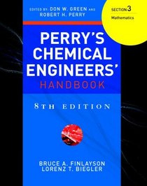 Perry's Chemical Engineers' Handbook 8/E Section 3:Mathematics