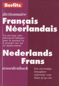 Berlitz Dutch-French, French-Dutch Pocket Dictionary (Berlitz Bilingual Dictionaries)