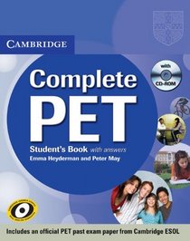 Complete PET Student's Book with answers with CD-ROM