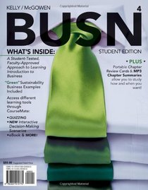 BUSN 4 (with Business CourseMate with eBook Printed Access Card)