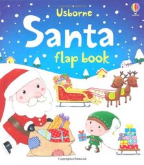 Santa Flap Book (Usborne Flap Books)
