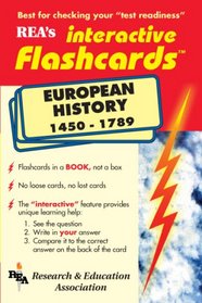 European History 1450-1789 Interactive Flashcards Book (Flash Card Books)