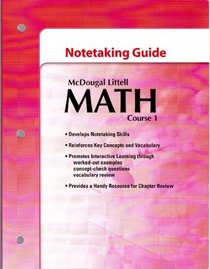 McDougal Littell Math Course 1 Notetaking Guide