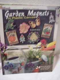 Garden Magnets in Plastic Canvas