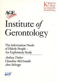 The Information Needs of Elderly People: An Exploratory Study