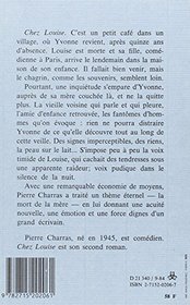 Chez Louise: Roman (French Edition)