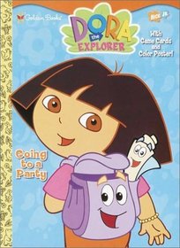 Dora: Going to a Party (Posters to Color)
