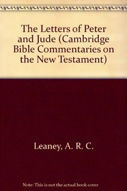 CBC: Letters of Peter and Jude (Cambridge Bible Commentaries on the New Testament)