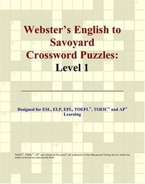 Webster's English to Savoyard Crossword Puzzles: Level 1