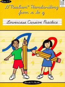 D'Nealian Handwriting from A to Z: Lowercase Cursive Practice (D'Nealian Handwriting from A to Z)
