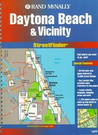 Rand McNally Daytona Beach & Vicinity: Streetfinder (Streetfinder Atlas)