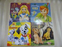 Disney 4 Pack (Lion King, 101 Dalmatians, Alice in Wonderland and Peter Pan)