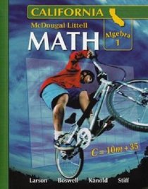 ML Ca Math Algebra 1 Chapter 10 All-in-One Transparency BK(CA)