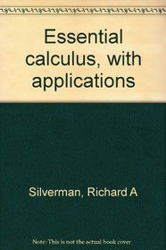 Essential calculus, with applications