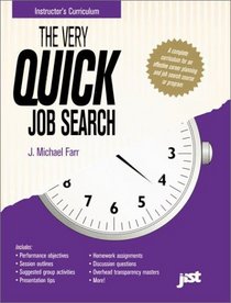 The Very Quick Job Search: Instructor's Curriculum