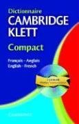 Dictionnaire Cambridge Klett Compact Franais-Anglais/English-French with CD-ROM