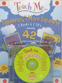 Teach Me Japanese & More Japanese: 2 Pack (Teach Me) (Teach Me)